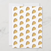 Taco Fiesta Brunch Afstuderen Uitnodiging (Achterkant)