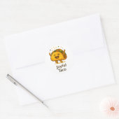Taco Fiesta Feestje Favor Sticker Cute Envelop Zee (Envelop)