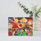 Taco Fiesta Foodie Briefkaart (Staand voorkant)