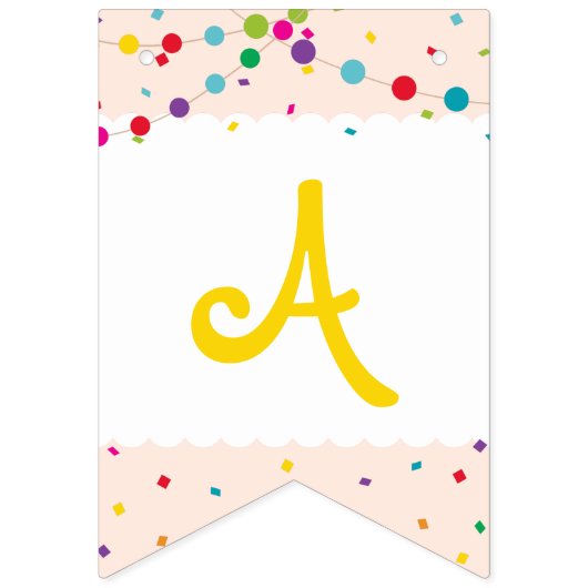 Taco | Fiesta "Happy Birthday" Bunting Banner (Derde vlag)