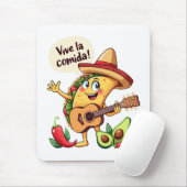 Taco Fiesta mit Gitarre und hispanischem Flair Muismat (Met muis)