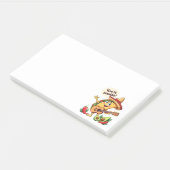 Taco Fiesta mit Gitarre und hispanischem Flair Post-it® Notes (Schuin)