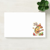 Taco Fiesta mit Gitarre und hispanischem Flair Post-it® Notes (Kantoor)