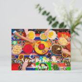 Taco Fiesta Persoonlijke bedankt - Kaart (Staand voorkant)