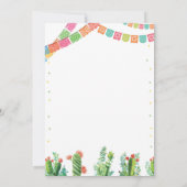 Taco Fiesta Twin Baby shower Uitnodiging Mexicaans (Achterkant)