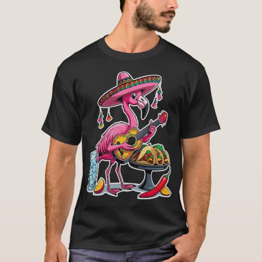 TACO FLAMINGO T-SHIRT (Voorkant)