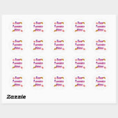 Taco Flavored Kisses Ronde Sticker (Vel)