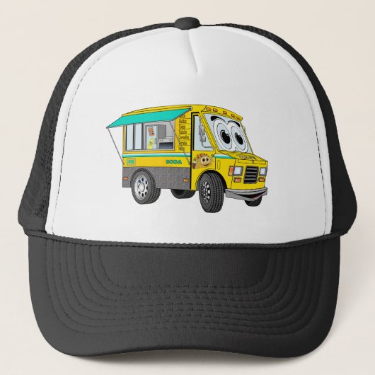 Taco Food Truck Cartoon Trucker Pet (Voorkant)
