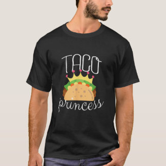 Taco for Girls Taco Princess Funny Taco Lovers Gif T-shirt