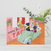 Taco Fun Labradors Kaart (Staand voorkant)