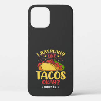 Taco Funny Gezegde ik hou echt van Tacos Case-Mate iPhone Case