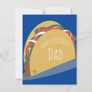 Taco Gefeliciteerd Vader Opa Verjaardagskaart Kaart