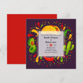 Taco-gethemde stelletjes kaart (Voorkant / Achterkant)