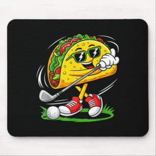 Taco golfspeler cinco de mayo Mexicaanse golfer et Muismat
