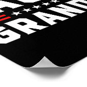Taco Grande - Grappig Patriottisch Let's Go Taco-t Poster (Hoek)