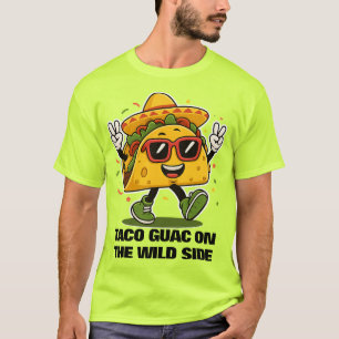 Taco Guac Op De Wilde Kanten T-shirt