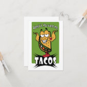 Taco Guy Kaart (Voorkant / Achterkant in situ)