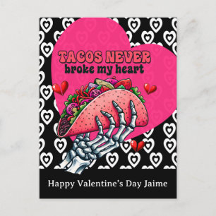 Taco Hearts Valentijnsdag Ansichtkaart Briefkaart