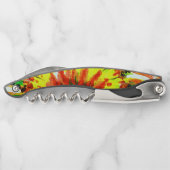 Taco Hippie Cat Colorful Bottle Opener (Achterkant)