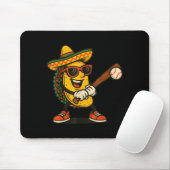 Taco-honkbal cinco de mayo muismat (Met muis)