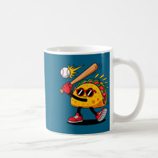 Taco-honkbal Mexicaanse cinco de mayo mannen kinde Koffiemok