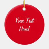 Taco & Hot Sauce - Ik hou van je! (personaliseerba Keramisch Ornament (Achterkant)