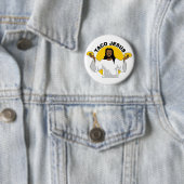 Taco Jesus Pin Ronde Button 5,7 Cm (In situ)