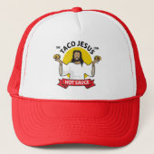 Taco Jesus Trucker Hat Trucker Pet (Voorkant)
