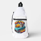 Taco Kat Cruising Sling Bag (Voorkant)