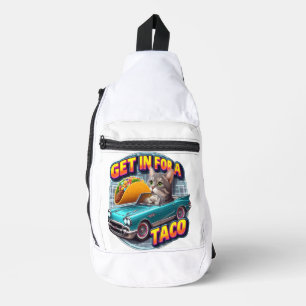 Taco Kat Cruising Sling Bag