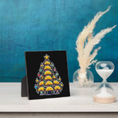 Taco Kerstboom - Grappig Foodie Vakantie Eten Fotoplaat (Insitu)