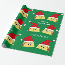 Taco-kerststaartwerkpapier Cadeaupapier
