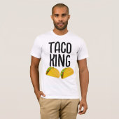TACO KING MANNEN T-SHIRT (Voorkant volledig)