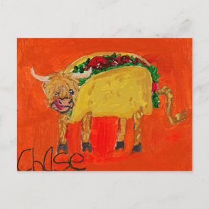 "Taco Koe" Briefkaart