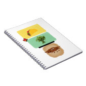 Taco + Koriander = Diarree Notitieboek (Rechterzijde)