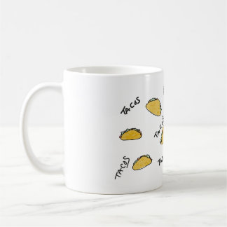 Taco Liefhebbers Mok, Illustratie Koffiemok