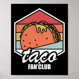 taco - liefhebbers van taco -  supportersclub poster