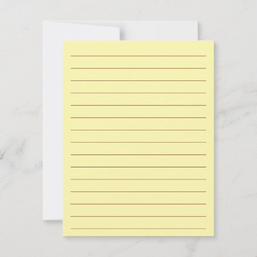 Taco Lieve Kinderen Platte Briefkaarten (Achterkant)