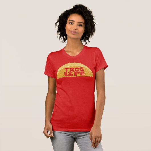 Taco Life T-shirt (Voorkant volledig)