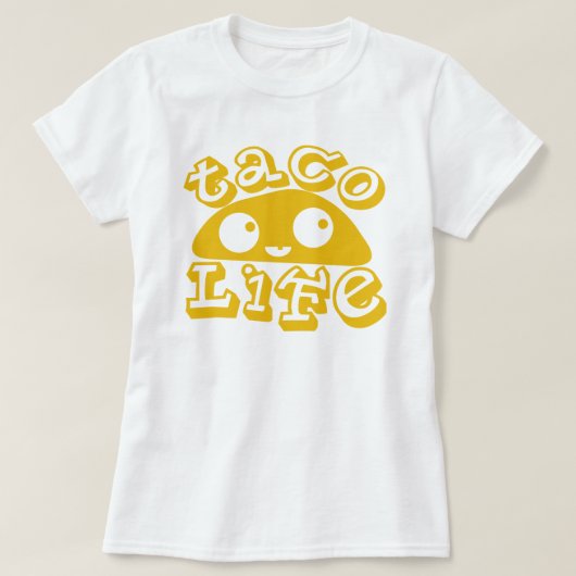 Taco Life T-shirt (Design voorkant)