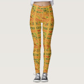 Taco Lingo Leggings (Voorkant)