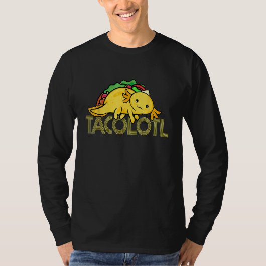Taco Lover Axolotl Lover Cute Mexican Axolotl T-shirt (Voorkant)
