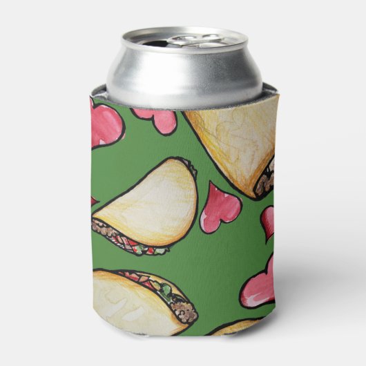 Taco Lover Blikjeskoeler (Blikje Voorkant)