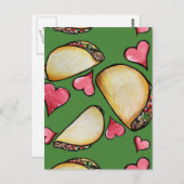 Taco Lover Briefkaart (Voorkant / Achterkant)