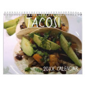 Taco Lover Mexicaans Eten Restaurant Kalender (Hoes)