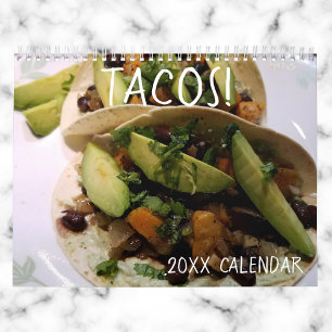 Taco Lover Mexicaans Eten Restaurant Kalender