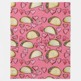 Taco Lovers Fleece Deken
