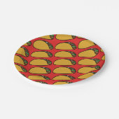 Taco Lovers Taco Dinsdag Papieren Bordje (Gekanteld)