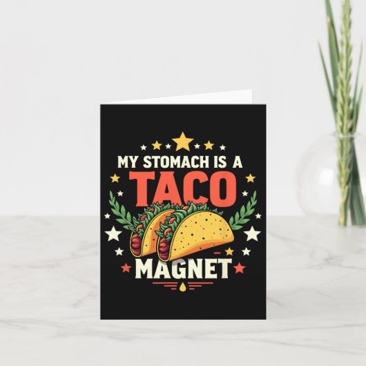 Taco-magneet Cinco De Mayo  Kaart (Voorkant)
