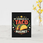 Taco-magneet Cinco De Mayo  Kaart (Gele Bloem)
